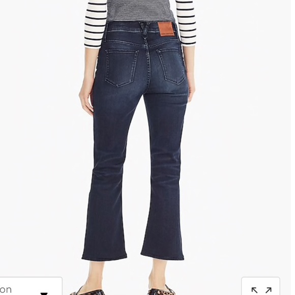 🔥2-hr sale🔥 J. Crew Point Sur 10” boot cut jeans - Picture 2 of 8